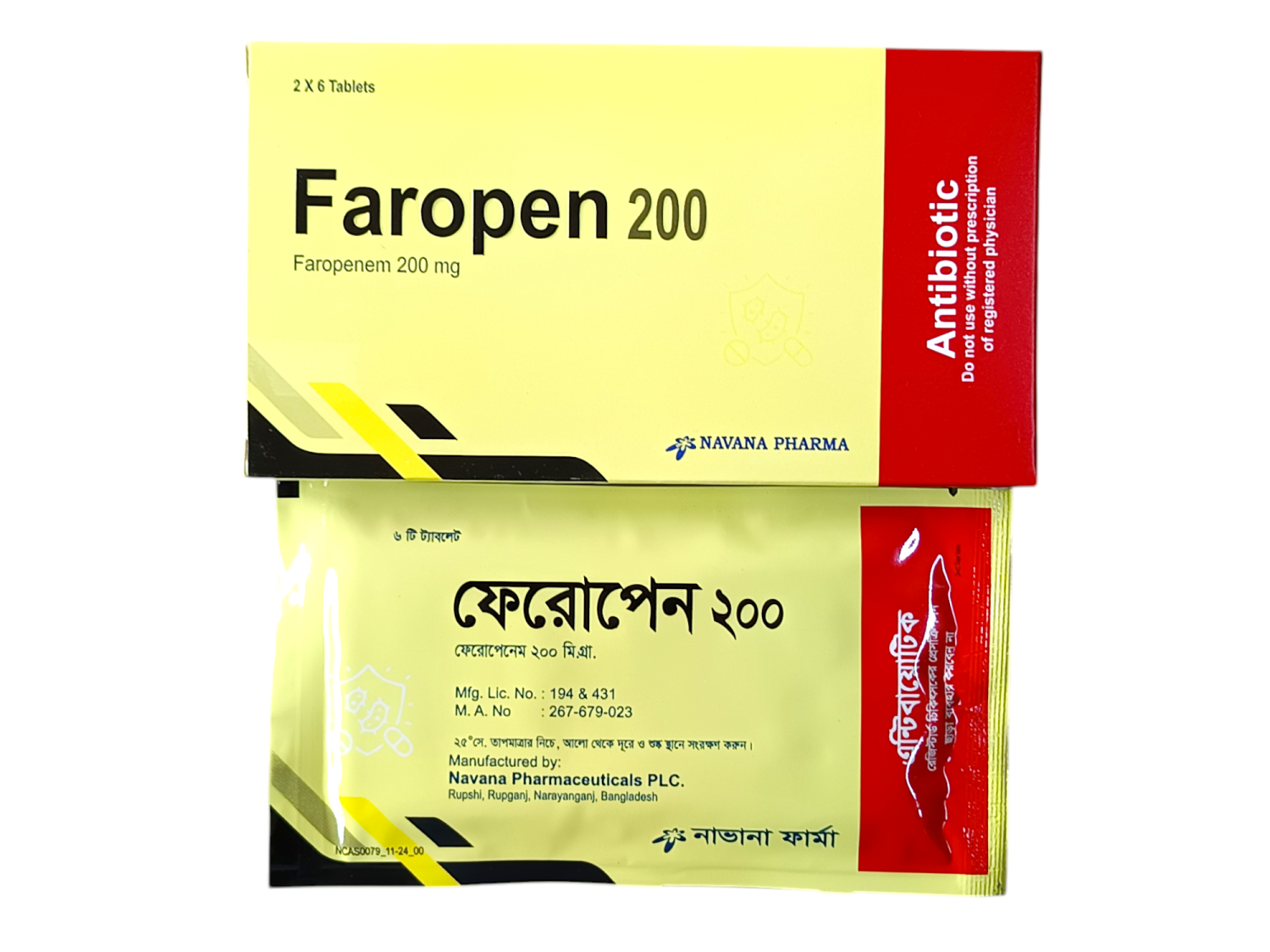 Tab. Faropen 200mg